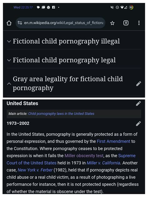 lil hentai|Legal status of fictional pornography depicting minors